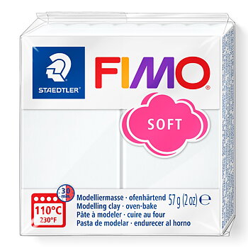 Fimo soft 57 g 0 white