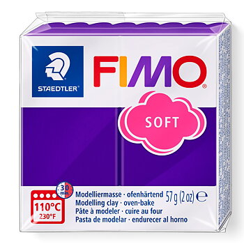 Fimo soft 57g 63 dark purple / plum