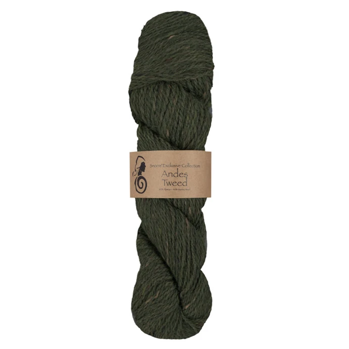 Andes Tweed - Grön