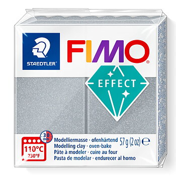 Fimo effect 57g 81 silver / metallic silver