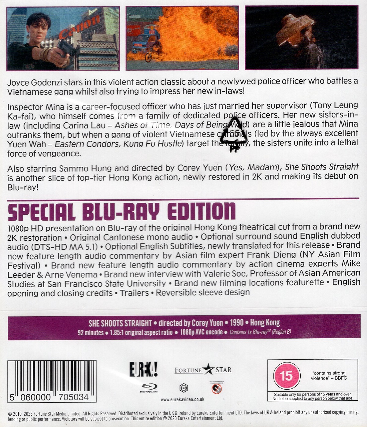She Shoots Straight (ej svensk text) (Blu-ray) - 2