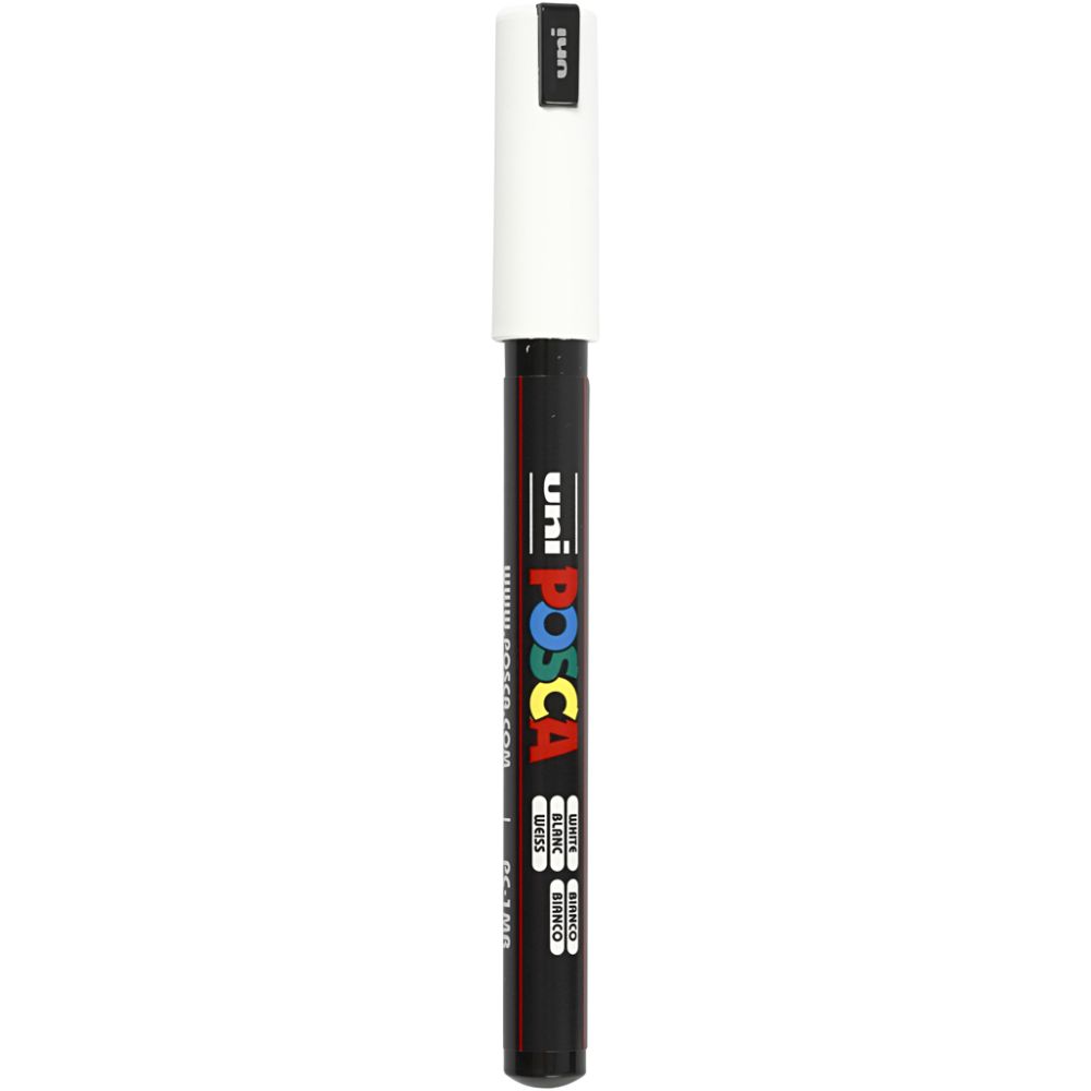 Posca Marker - Extra fine - Vit 0,7mm