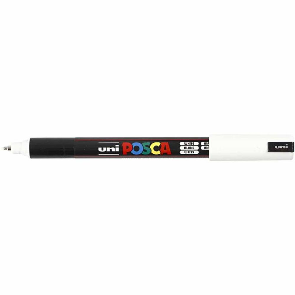 Posca Marker - Extra fine - Vit 0,7mm - 2