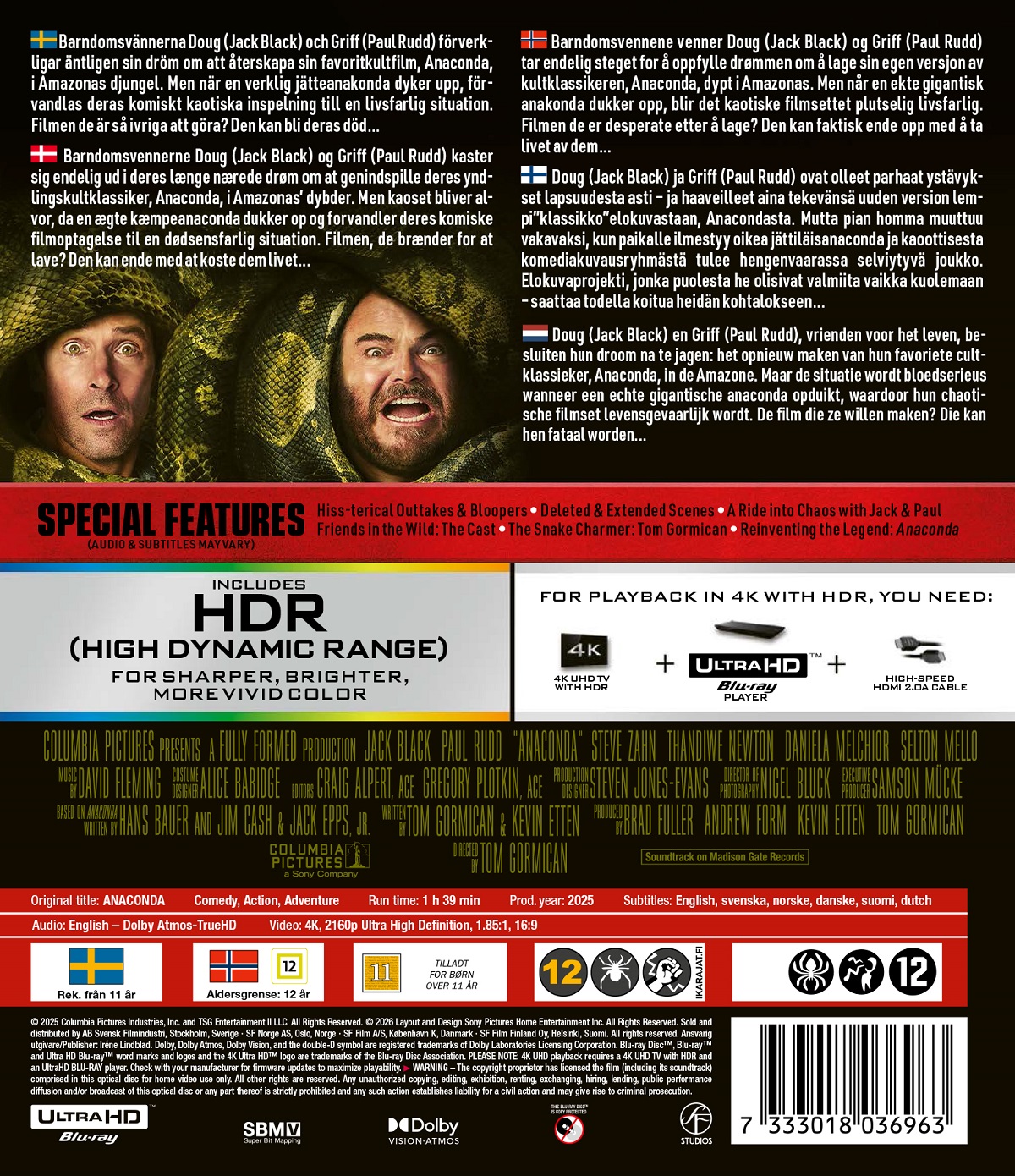 Anaconda (2025) (4K Ultra HD) - 2