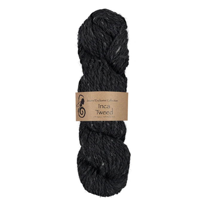 Inca Tweed - Svart
