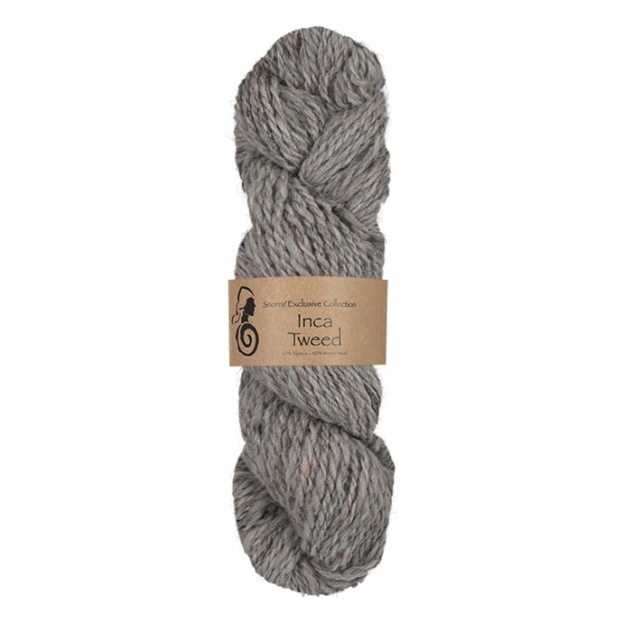Inca Tweed - Ljus grå