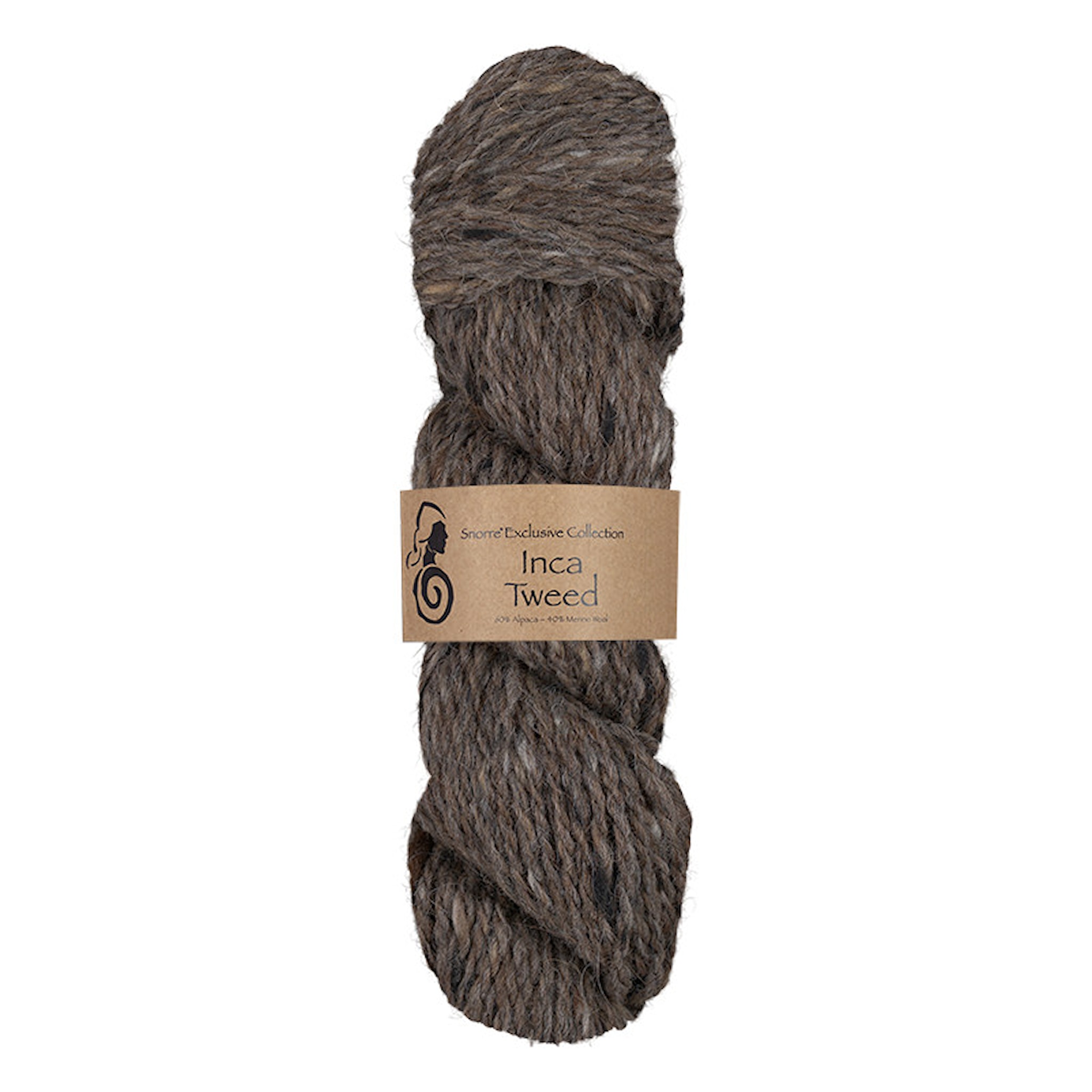 Inca Tweed - Brun