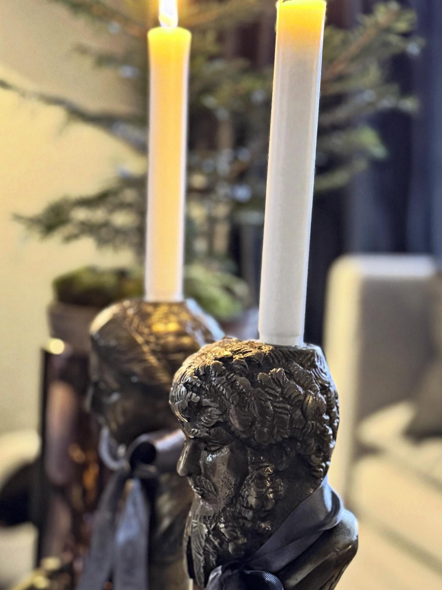 Ljusstake Herr & Fru