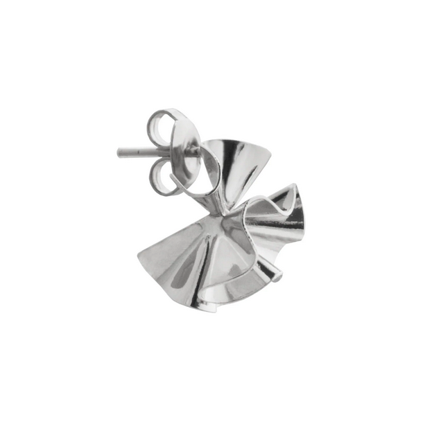 Hedvig Deco Petite Hoops Silver