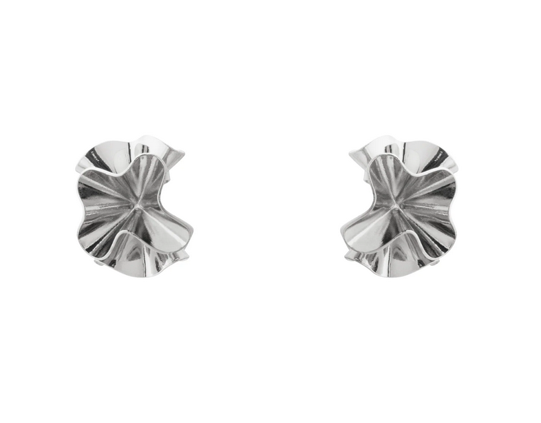 Hedvig Deco Petite Hoops Silver