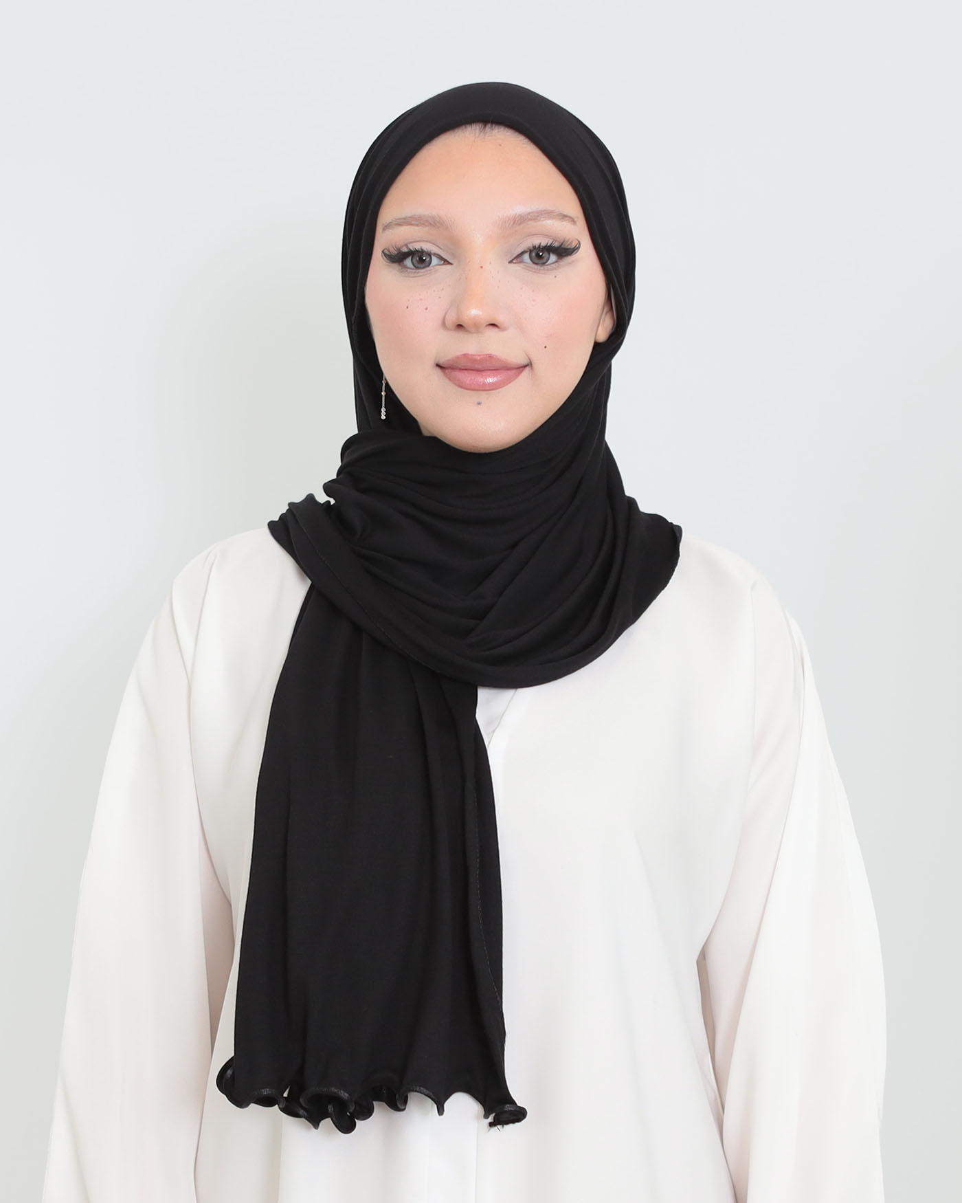 Hijab - Jersey Stretch - Black
