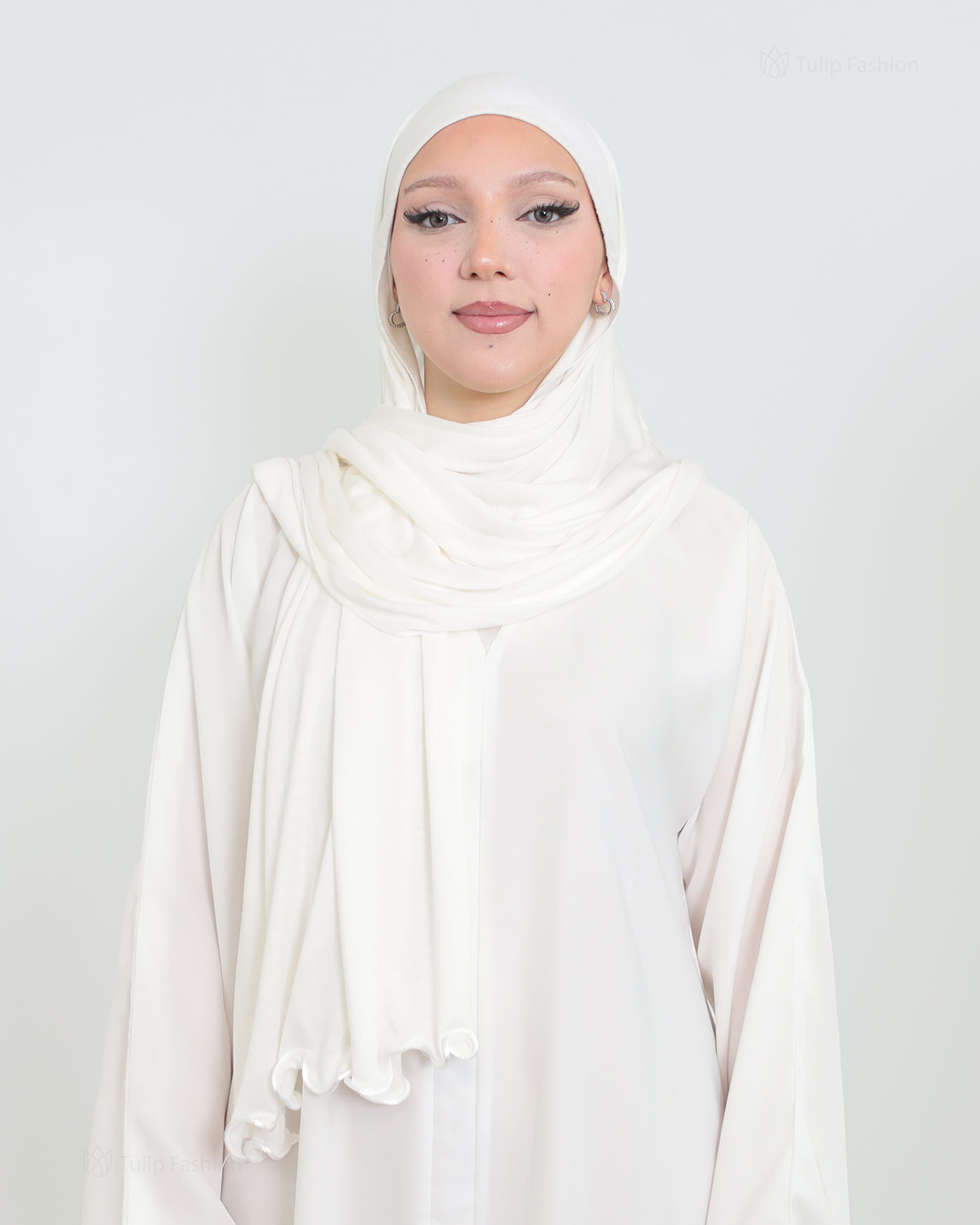 Hijab - Jersey Stretch - Off-White