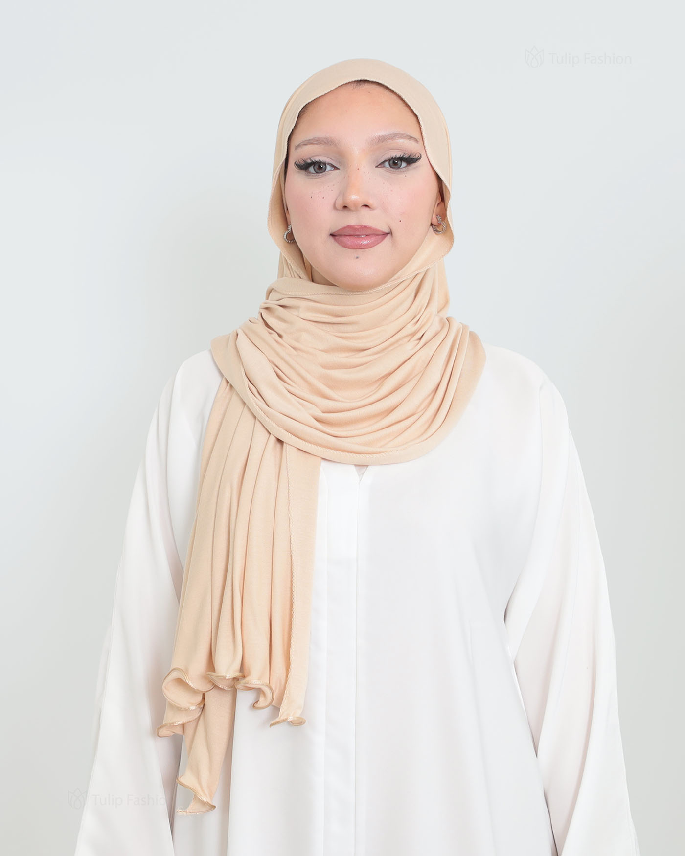 Hijab - Jersey Stretch - Beige