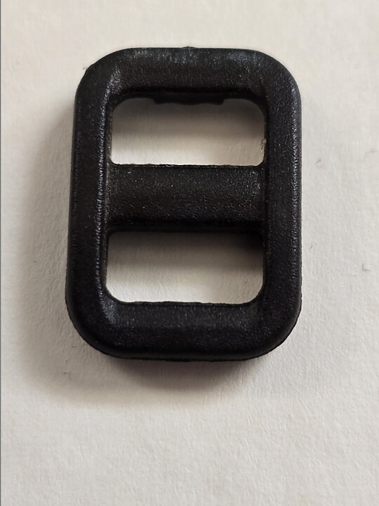 Banddel svart 10 mm