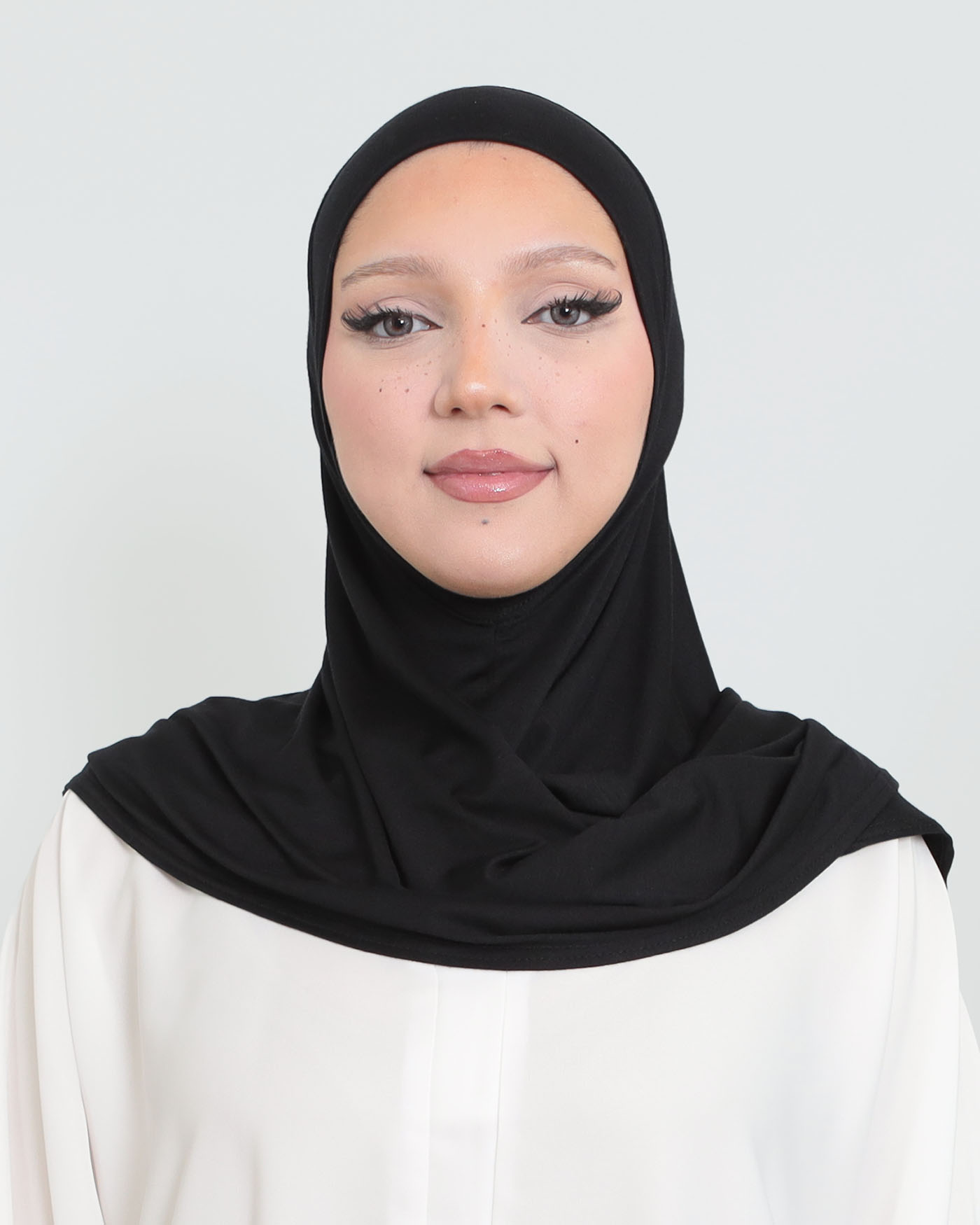 Hijab - Instant Square Jersey - Black - 2