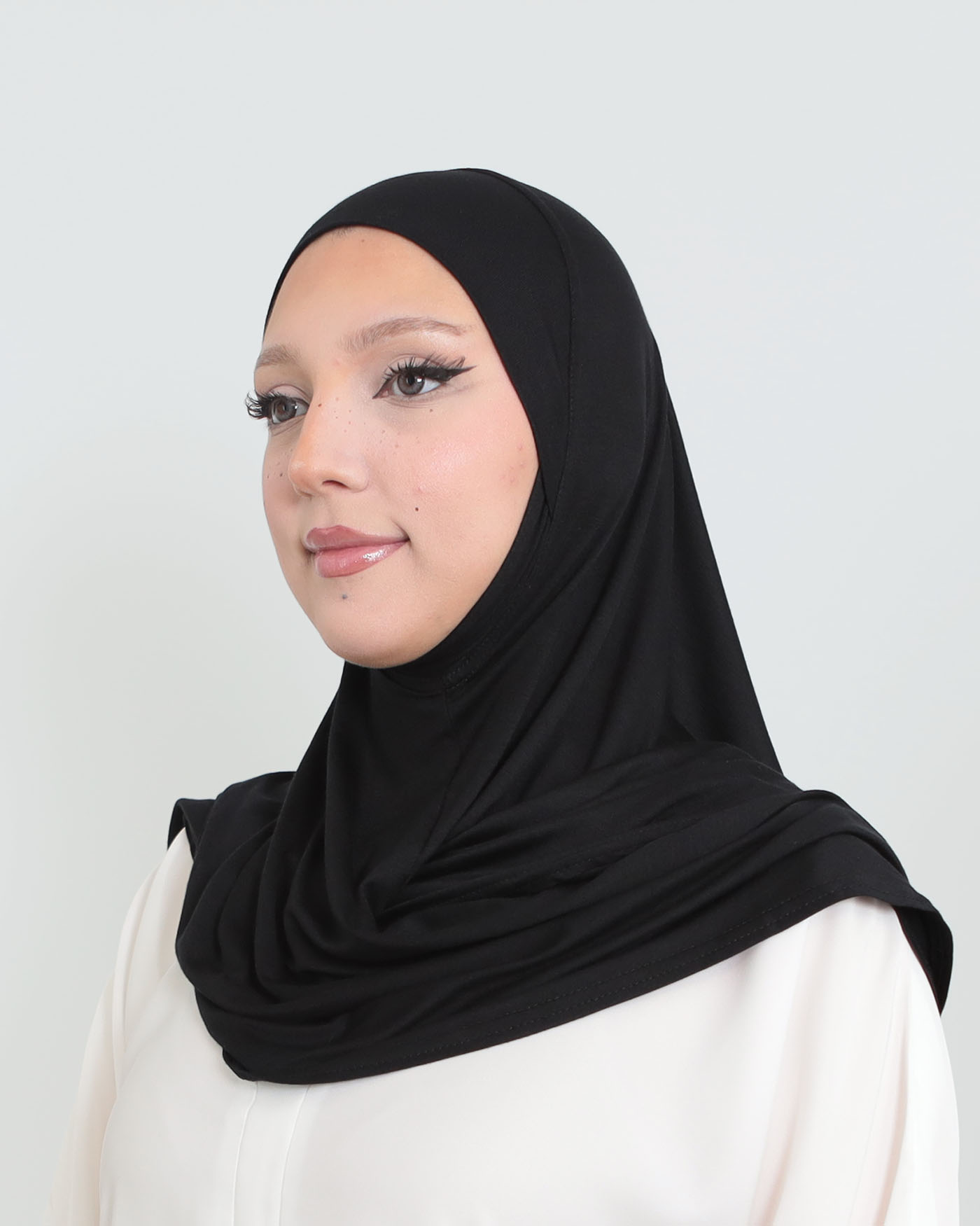Hijab - Instant Square Jersey - Black
