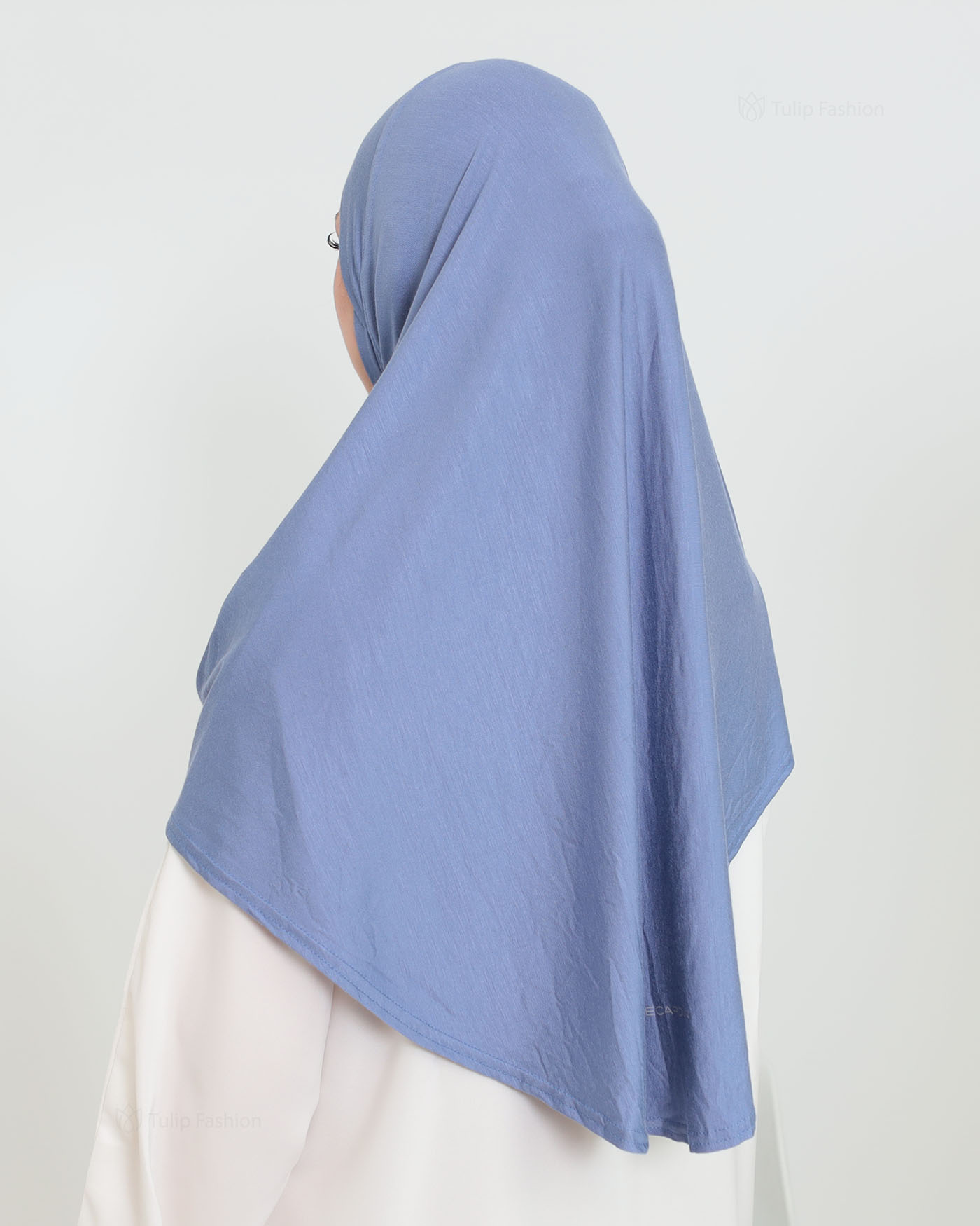 Hijab - Instant Square Jersey - Royal Blue - 4