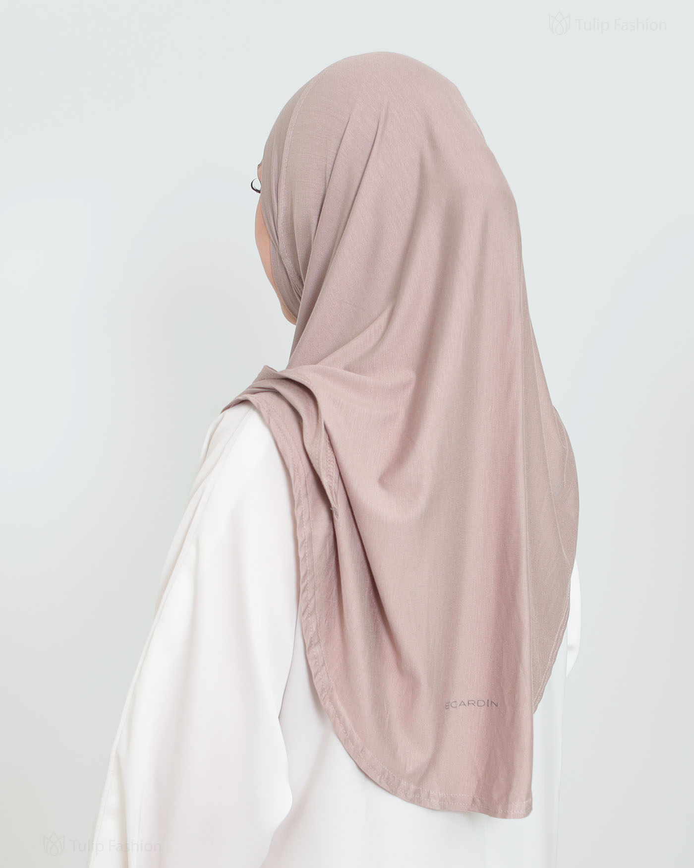 Hijab - Instant Square Jersey - Nude Beige - 4