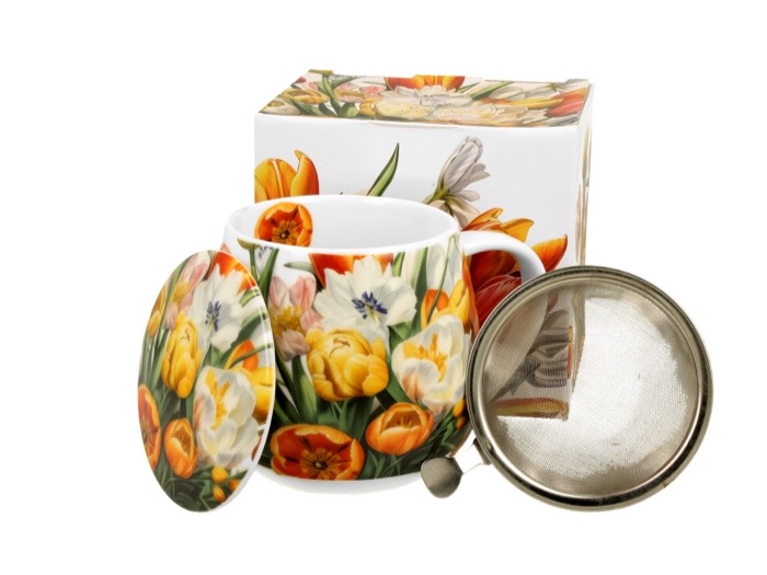 Tulips - Mugg Barrel med tesil (The Art Gallery)