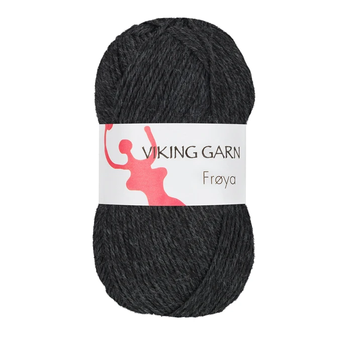 Frøya - Antracit (riktigt mörk grå)