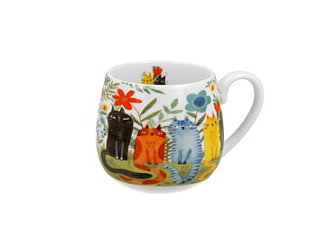 Cat Garden Felines - Barrelmugg (The Art Gallery)