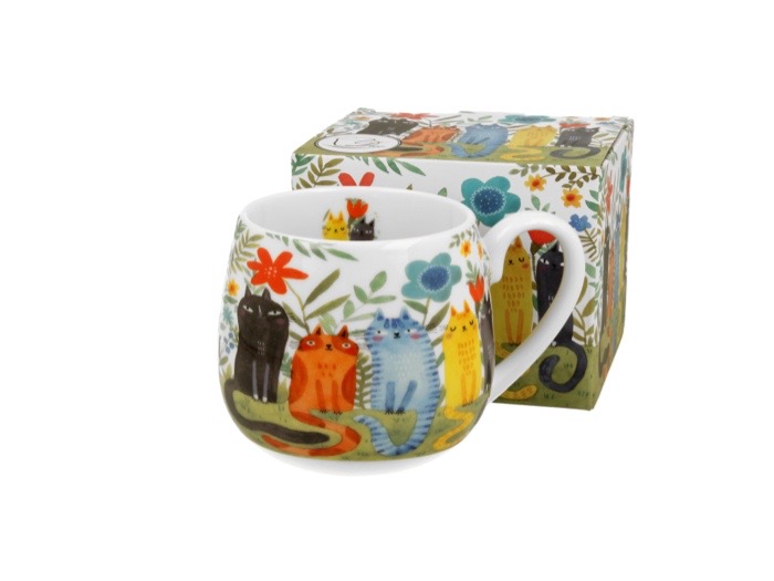Cat Garden Felines - Barrelmugg (The Art Gallery)