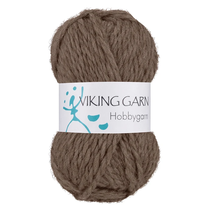 Hobbygarn - Brun