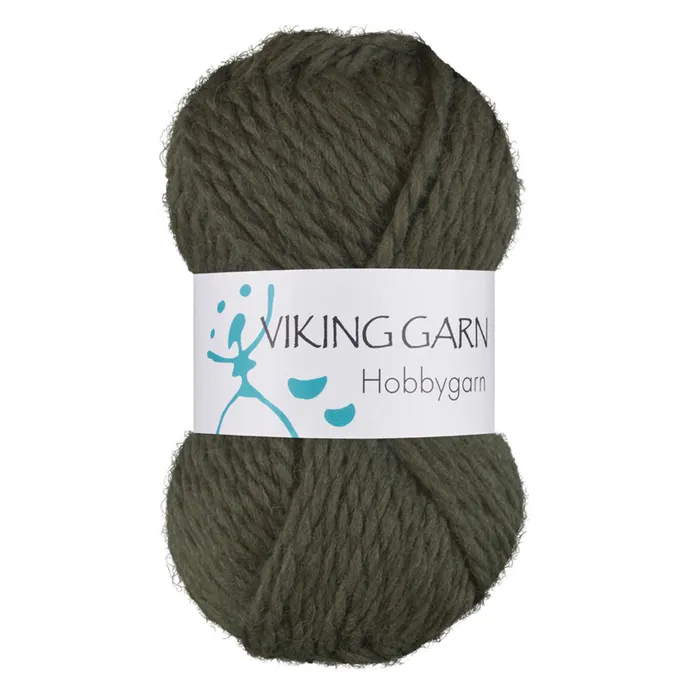 Hobbygarn - Mörk grön