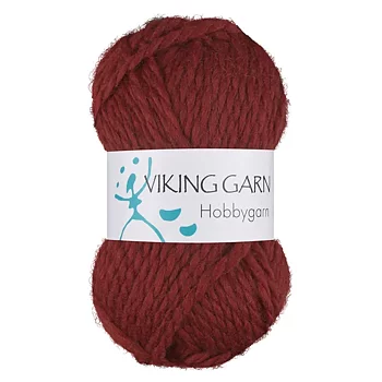 Hobbygarn - Rosenröd (Vinröd)