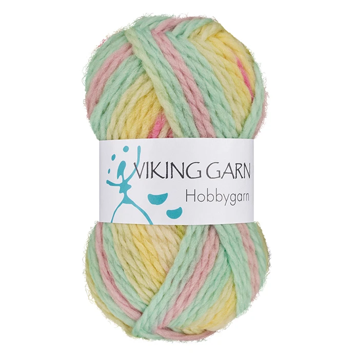 Hobbygarn - Multi Pastell
