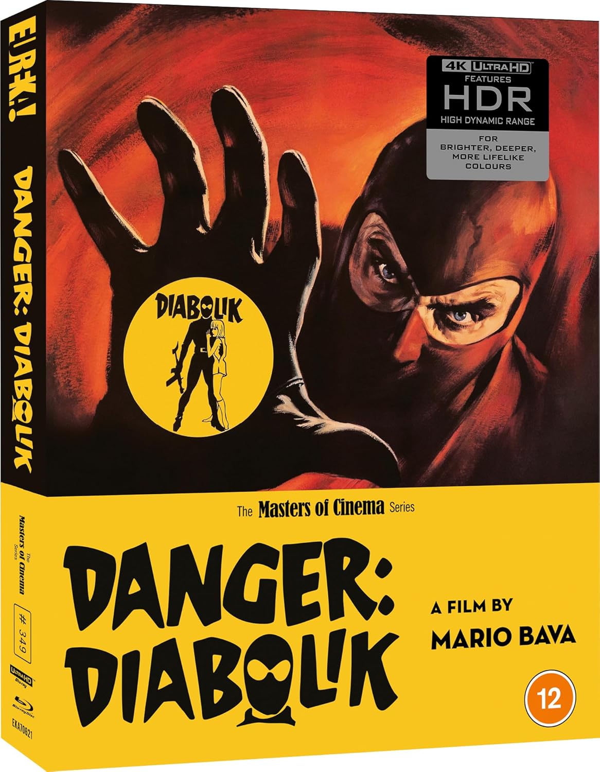 Danger: Diabolik (Limited Edition) (ej svensk text) (4K Ultra HD + Blu-ray)