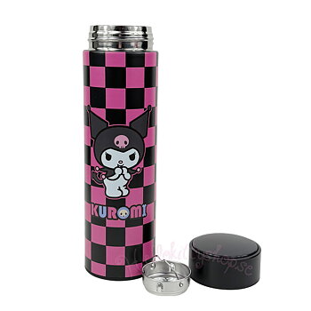 Kuromi Termosflaska 500 ml med LED Display Termometer - Chess-Block