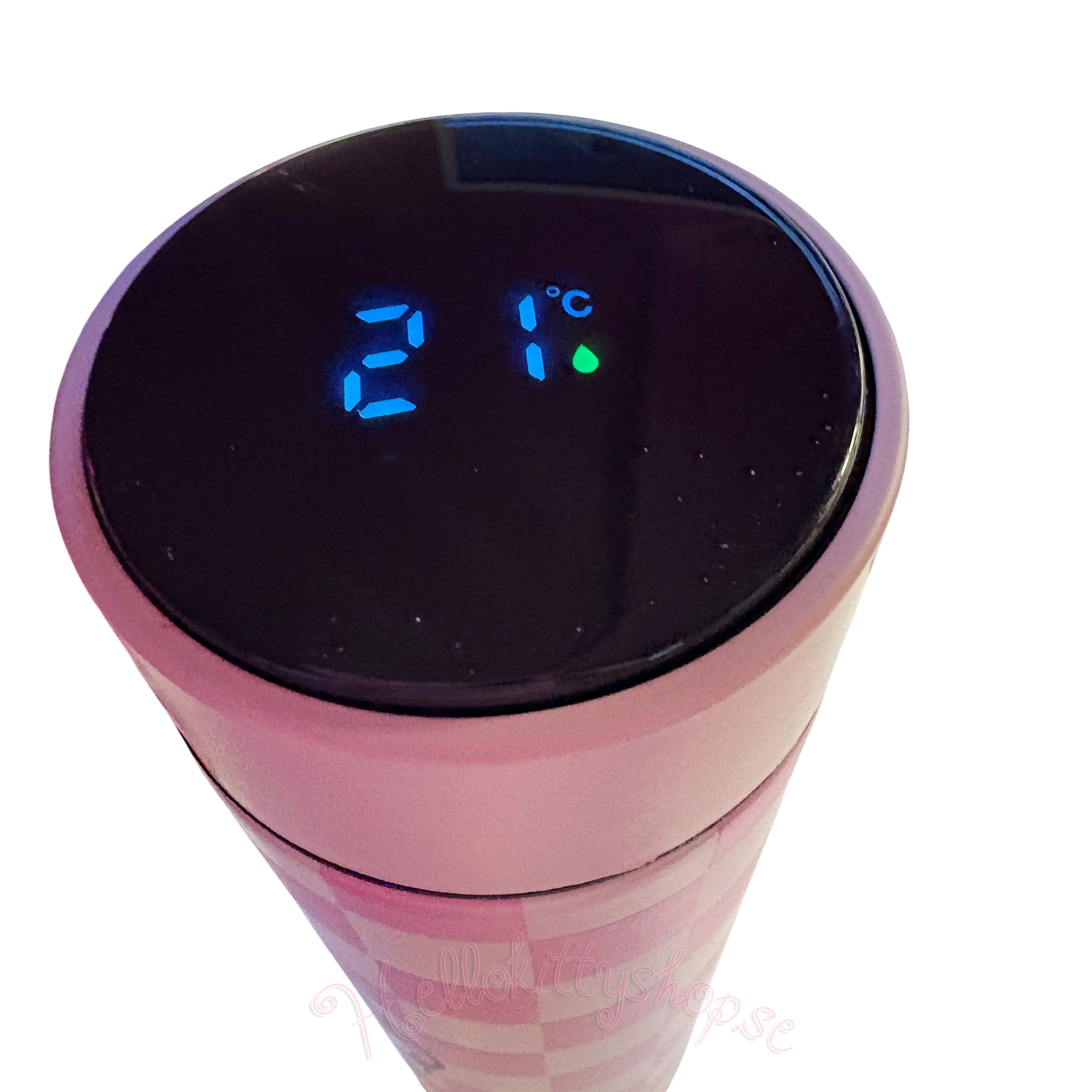 My Melody Termosflaska 500 ml med LED Display Termometer - Chess-Block - 4