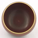 カールハリー・スタルハーネ  一点もの  赤褐色のボウル  13/8cm  1959年