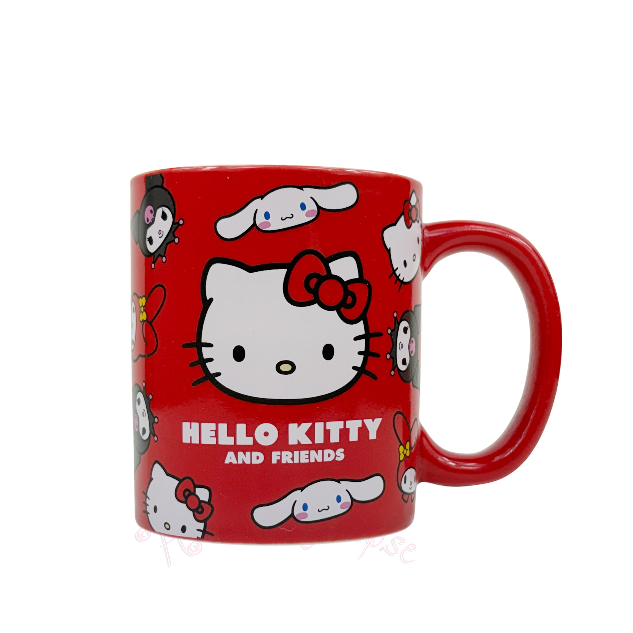 Hello Kitty and Friends Porslinsmugg 350 ml i Presentask