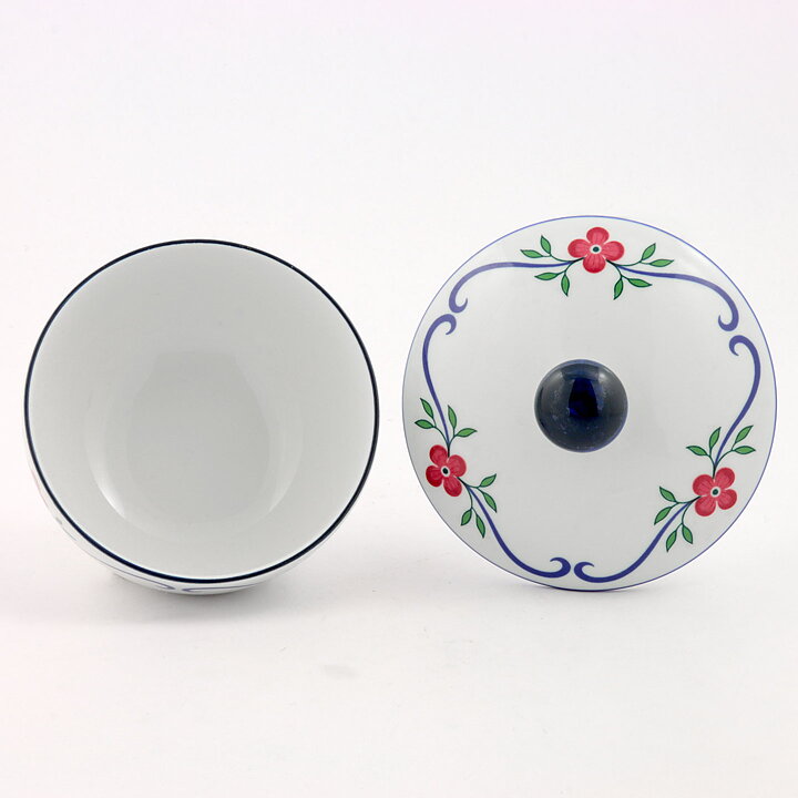 ピア・ロンダール  Sundbornシリーズ  花模様のシュガーボウル  11cm  1993年