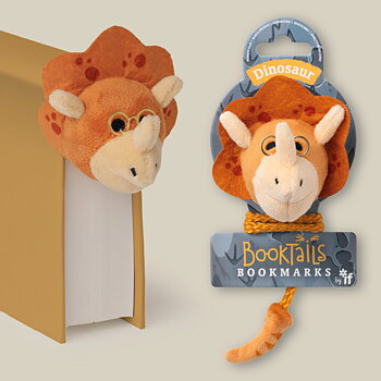 Book-Tails : Dinosaur Bookmark - Plyschbokmärke Dinosaurie