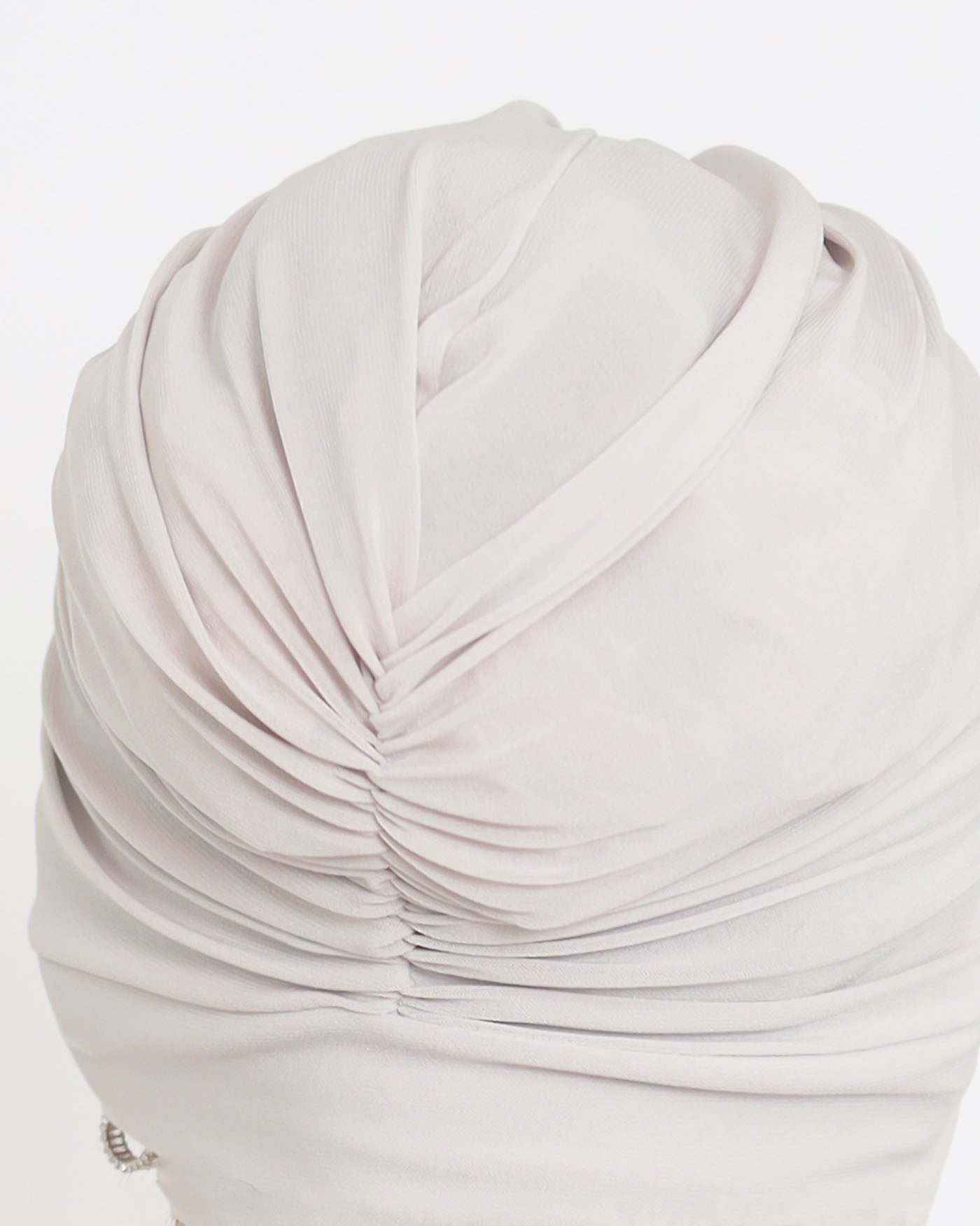 Turban - Belle - Pearl White - 3