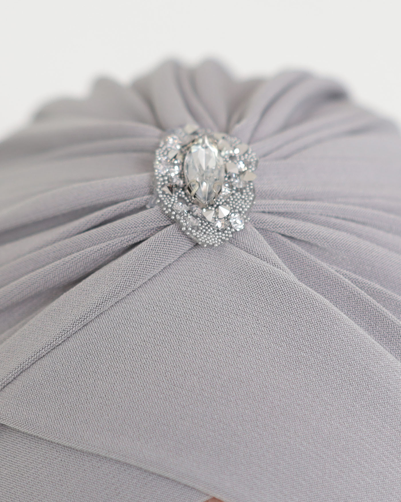 Turban - Belle - Ljusgrå - 4