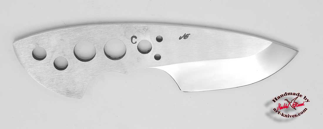 B28C small full tang Satin surface