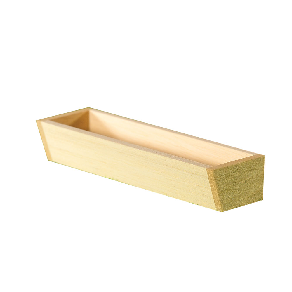Flower box unpainted