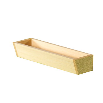 Flower box unpainted