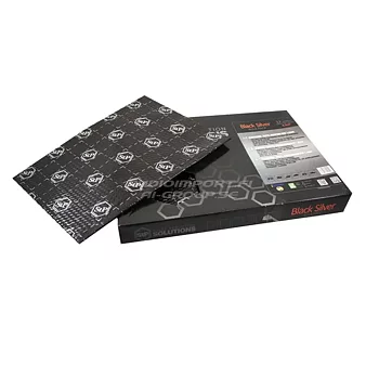 STP Black Silver Bulkpack – Ljudisolering – 1.8mm alubutyl – 4.5m2