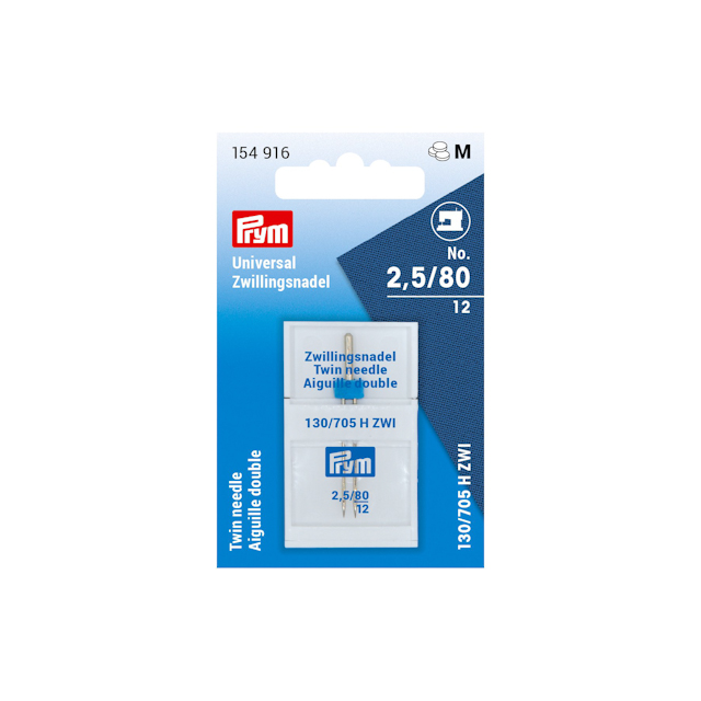 154916 Tvillingnål Standard 80/2,5 