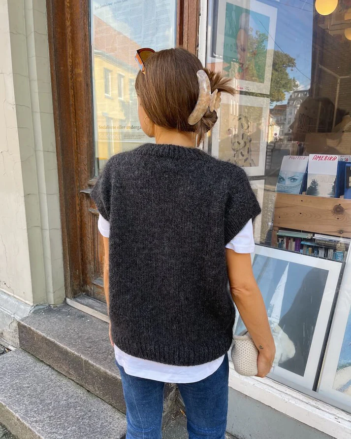 Weekend Slipover V-neck - Mönster - 3