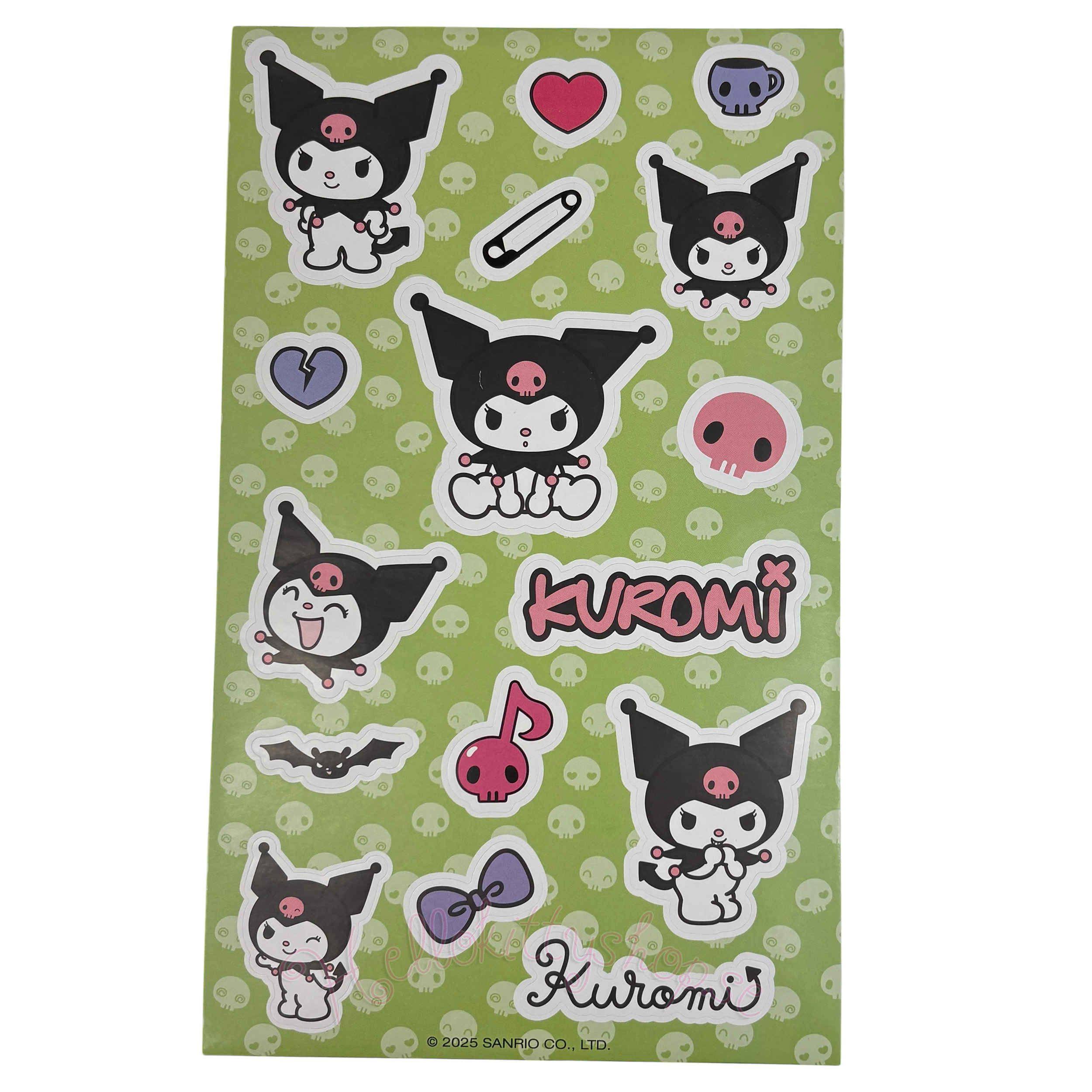 Kuromi Klistermärkesset 5 ark - &nbsp;79 st - 7