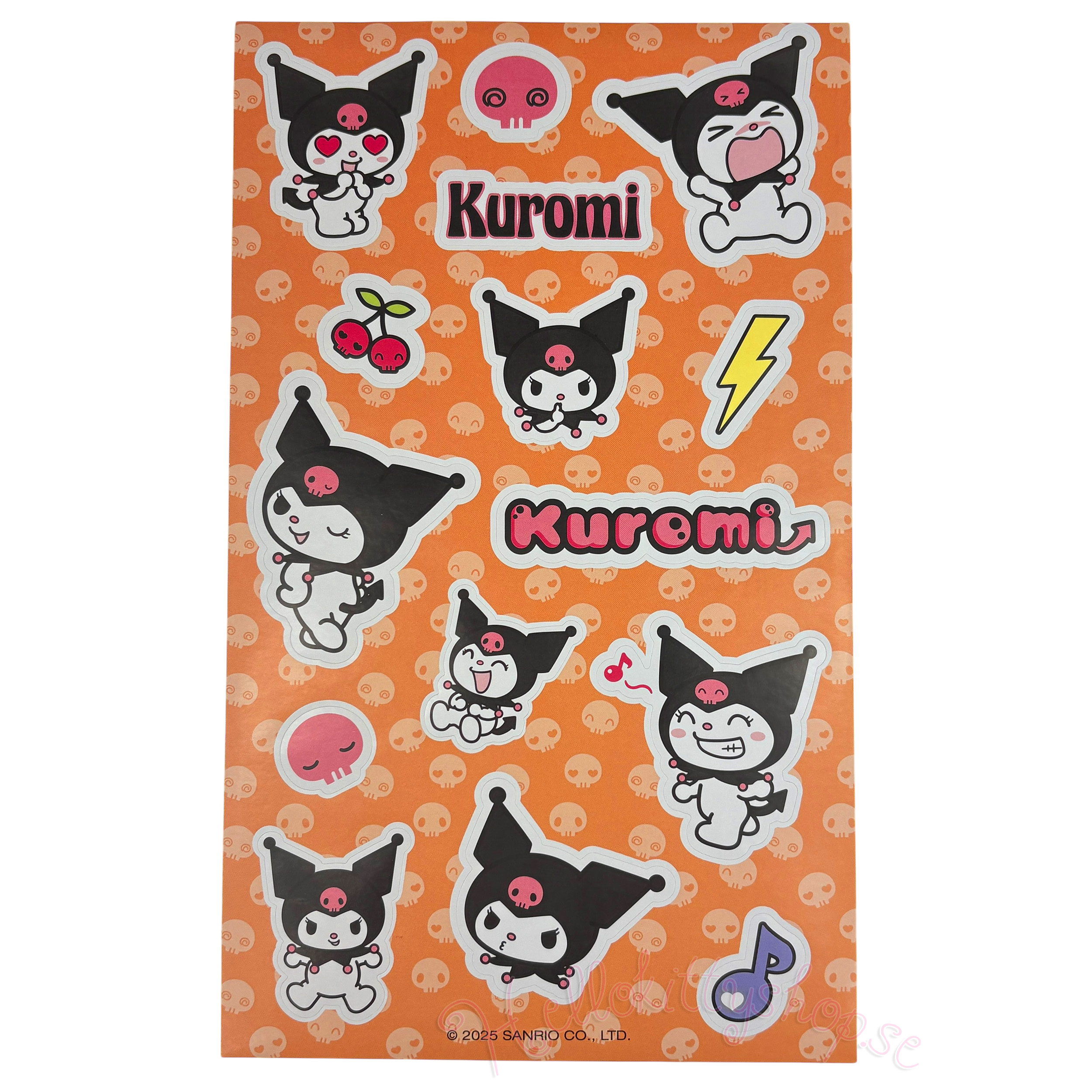 Kuromi Klistermärkesset 5 ark - &nbsp;79 st - 6