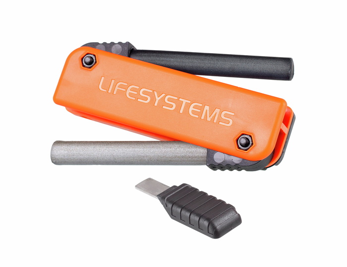 Lifesystems Dual Action Firestarter – Tändstål med magnesium & flinta