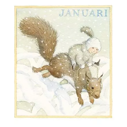  Påskgåva vid 600 kr Januari - månadsbild A5 av Catarina Krusvaal