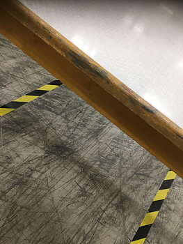 Avlastningsbord/arbetsbord 217x63